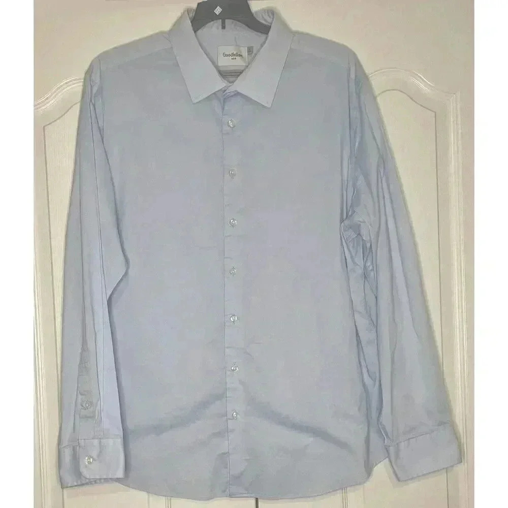 Goodfellow & Co Dress Shirt Men’s‎ Button-Up Standard Fit 18-18.5/30-31
